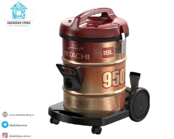 جارو برقی سطلی هیتاچی CV-950F - Image 4