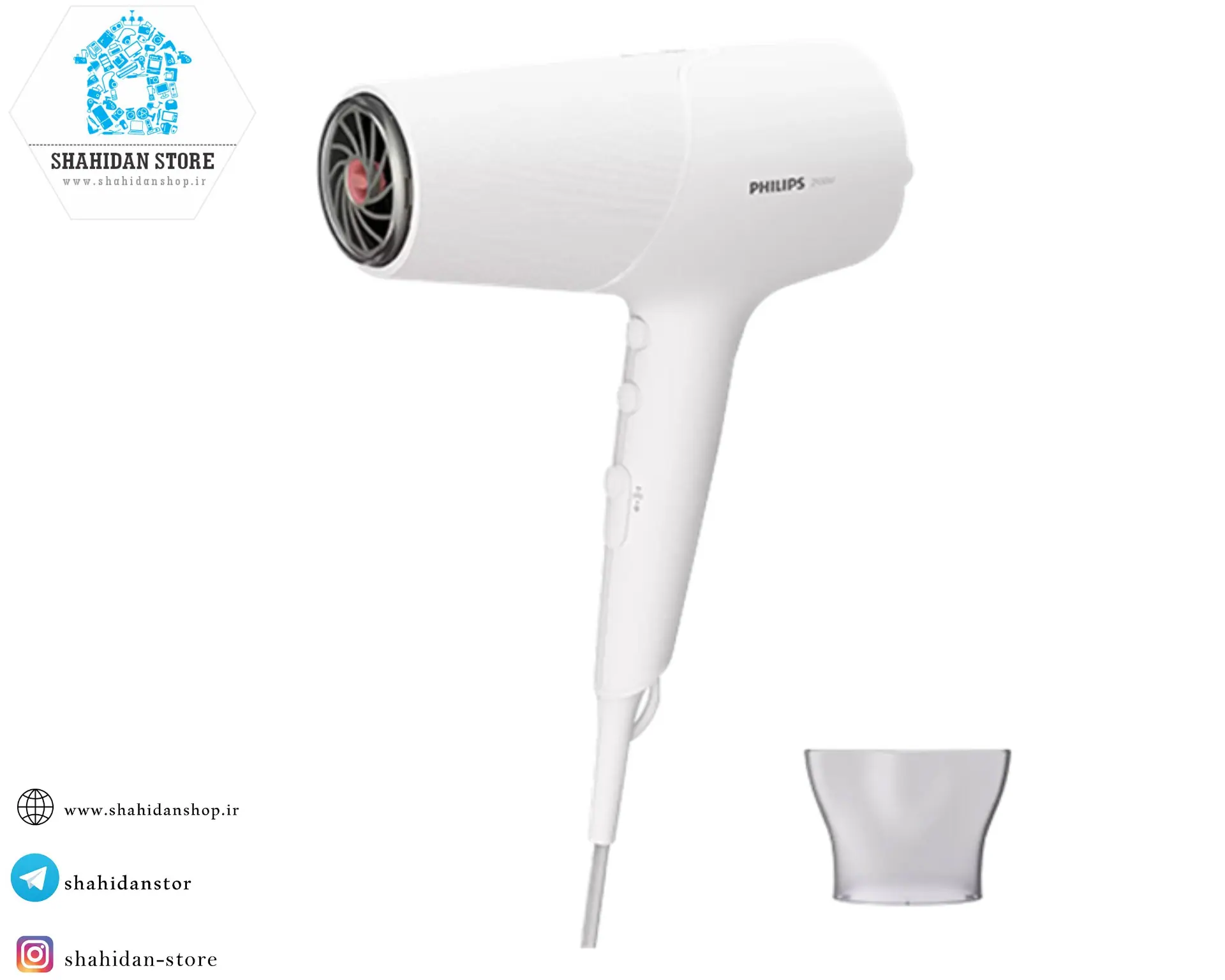 سشوار فیلیپس مدل BHD500