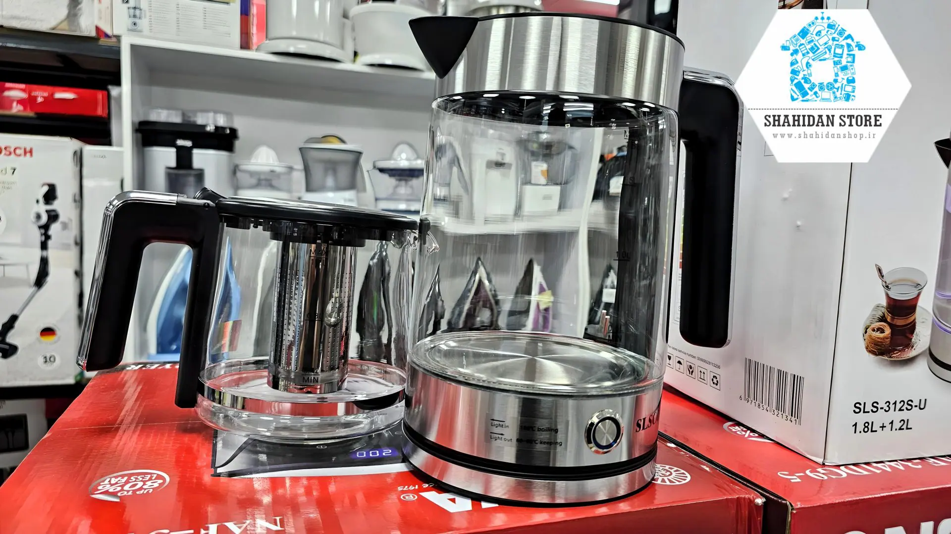 چایی ساز روهمی سلسکو SLS-312S-U - Image 3