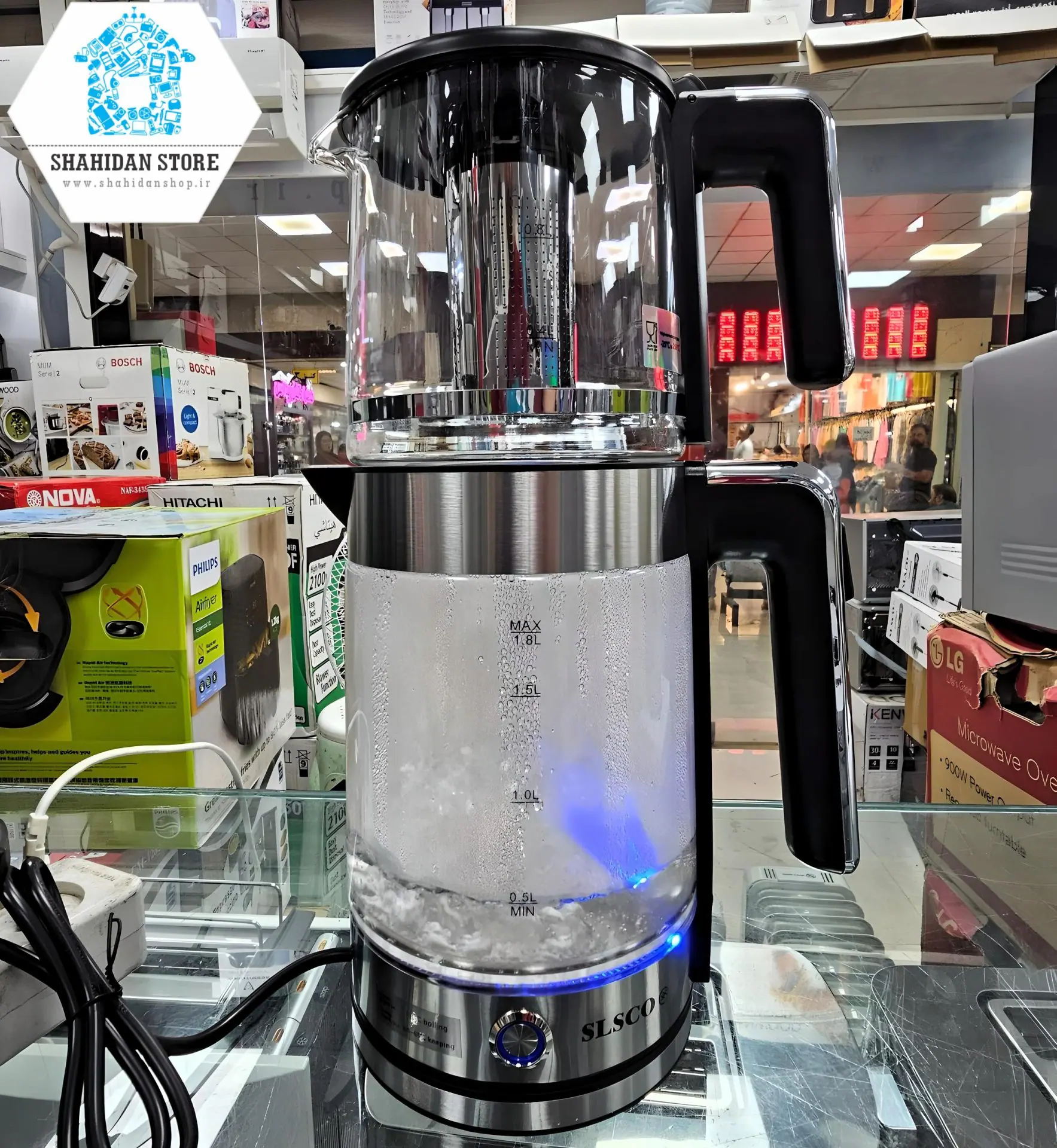 چایی ساز روهمی سلسکو SLS-312S-U - Image 2